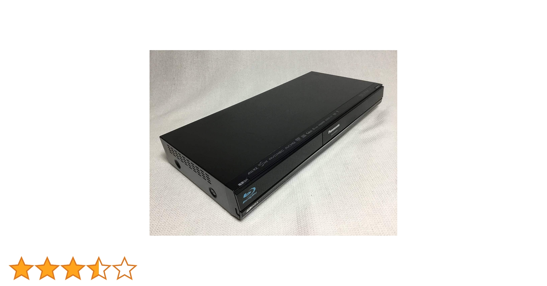 ムムム　Panasonic ブラック ブルーレイレコーダー2019 Yahoo!オークション - Panasonic パナソニック ブルーレイ